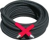 Fast Shipping Dragon Flex 50 ft. Black 6000PSI 2 Wire Hose #8442 for Sale Online